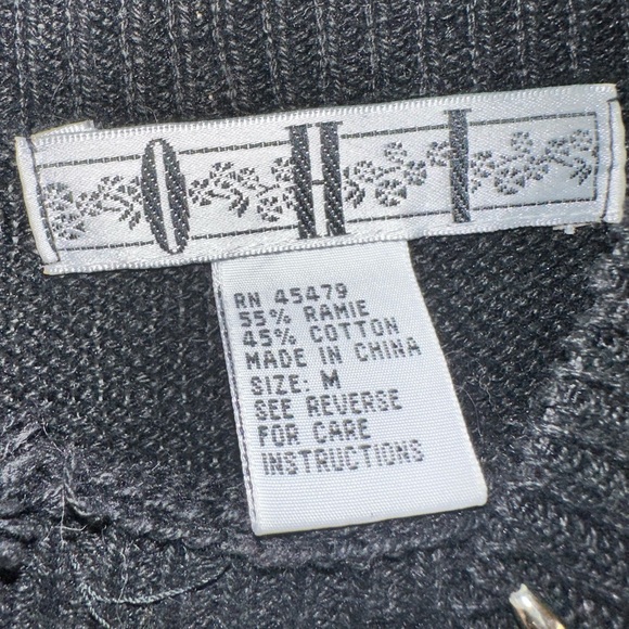 Vintage O.H.I jeweled sweater - Picture 4 of 4